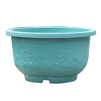 Large Thickened Outdoor Garden Planter Pot for Fruit Trees and Bonsai with Tray