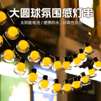 Outdoor Camping G50 LED Globe String Lights for Tent and Patio Decor, Battery Powered