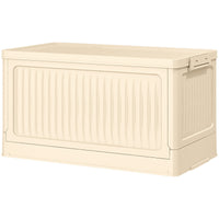 Foldable Cream-Style Storage Box for Car Trunk, Outdoor Camping, and Home Organization