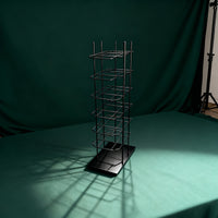 Multi-Layer Freestanding Hat Display Rack for Retail Stores - Baseball Cap Organizer