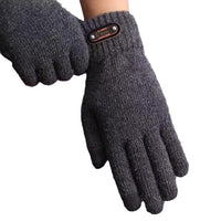Kids' Winter Touchscreen Gloves - Warm, Windproof, Anti-slip for Cycling & Outdoor Activities