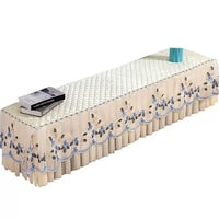 New Chinese Style Lace TV Cabinet Dust Cover Rectangular Living Room Tablecloth Tea Table Mat