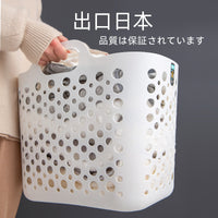 Household Hollow Plastic Laundry Hamper Storage Basket for Clothes and Toys