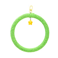 Parrot Cotton Rope Swing Ring Toy for Small to Medium Birds