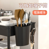 2-Tier Pull-Out Kitchen Countertop Organizer for Spices and Condiments