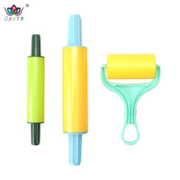 Kids' DIY Clay and Playdough Tool Set with Molds and Rollers