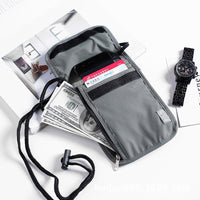 RFID Blocking Car Key & Phone Signal Shielding Pouch Anti-Theft Neck Bag