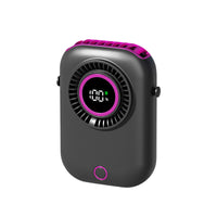 Portable USB Mini Fan with Neck Strap, Waist Clip, Handheld, and Desktop Functionality