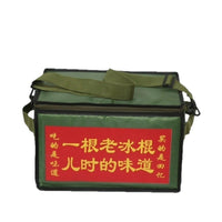 Vintage Ice Pop Cooler Box Insulated Large Capacity for Ice Cream and Frozen Treats