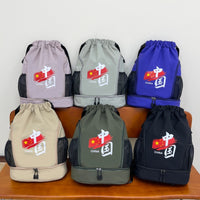 Unisex Drawstring Sport Backpack with Large Capacity for Hiking and Gym