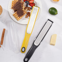 French Style Multi-functional Cheese Grater with Container and Lid, Lemon Zester