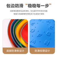 Kids' Stepping Stones for Balance and Sensory Training, Non-Slip River Stones for Early Education