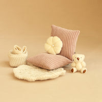 OB11 BJD Dollhouse Miniature Fabric Sofa 1/12 Scale Armchair