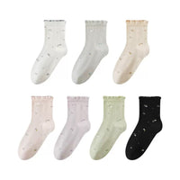 Women's Thin Cotton Breathable Loose Sleep Socks for Summer - Maternity Friendly