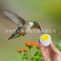Handheld Hummingbird Feeder with Suction Cup and Perch
