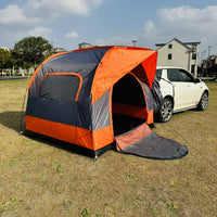 SUV Car Tail Tent Double-Layer Waterproof Sunscreen Camping Tent for Outdoor Travel