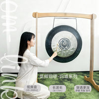 Handmade Phoenix Nirvana Gong for Sound Therapy, Yoga, and Meditation - Low-Frequency Percussion Instrument