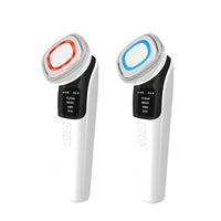 EMS Microcurrent Facial Massager for Skin Tightening and Rejuvenation, Photon Therapy Beauty Device for Face Serum Infusion