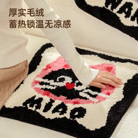 Winter Tufted Plush Seat Cushion for Home Office and Students, Non-Slip Warm Chair Pad