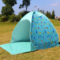 Automatic Pop-Up Camping Tent for Beach and Outdoor Sun Protection
