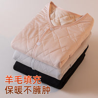 Women's 100% Wool Padded Vest Lightweight Thermal Base Layer