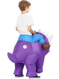 Inflatable Dinosaur Rider Costume for Halloween Kids' Fancy Dress