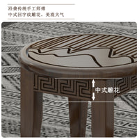 New Chinese Style Bamboo Plant Stand Indoor Outdoor Display Shelf