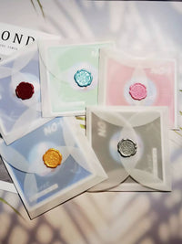 DIY Recordable Voice Greeting Card with Wax Seal Kit for Couples and Friends