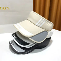 Unisex Retractable Brim Sun Visor Hat for Outdoor Sports