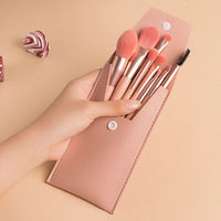 Portable Large Capacity Makeup Brush Bag Travel Cosmetic Organizer