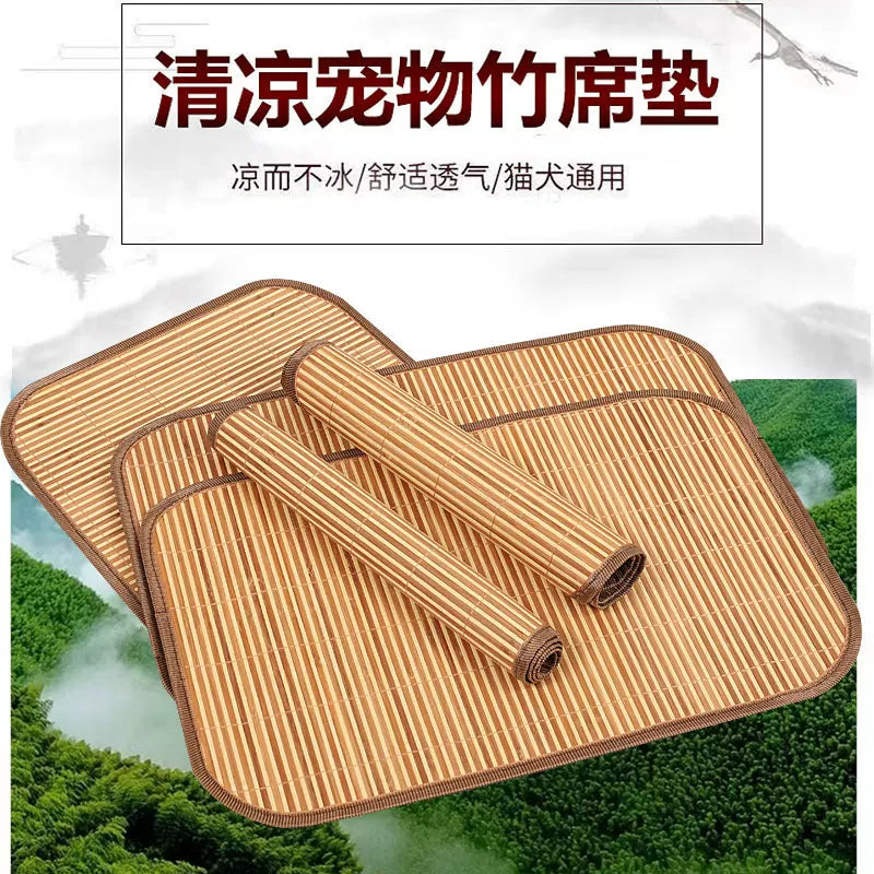Summer Pet Cooling Mat for Cats and Dogs, All-Season Breathable Sleeping Pad for Small to Large Pets