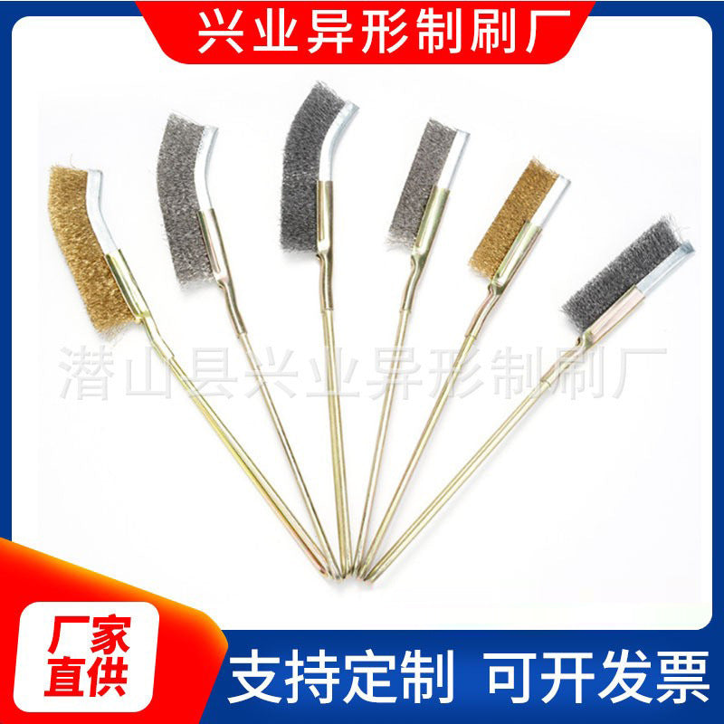 Interchangeable Head Wire Brush for Cleaning and Rust Removal