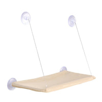 All-Season Suction Cup Cat Hammock - Washable Window Perch for Sunbathing