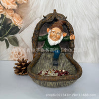 Bigfoot Resin Bird Feeder for Garden & Outdoor Decor