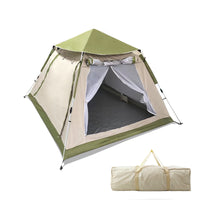 Automatic 4-6 Person Outdoor Camping Tent with One Room and One Hall, Instant Setup, Picnic Canopy