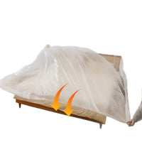 Disposable Plastic Dust Cover for Furniture and Beds