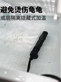 Turtle Hatchling Nursery Tank with Heating, Thermostat, and Isolation Box