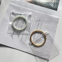 Clear PVC Zipper Bags for Jewelry Storage and Protection