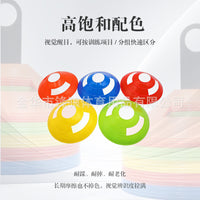 Soccer Training Cones, Windproof Round Disc Cones for Football Agility Training, Obstacle Markers