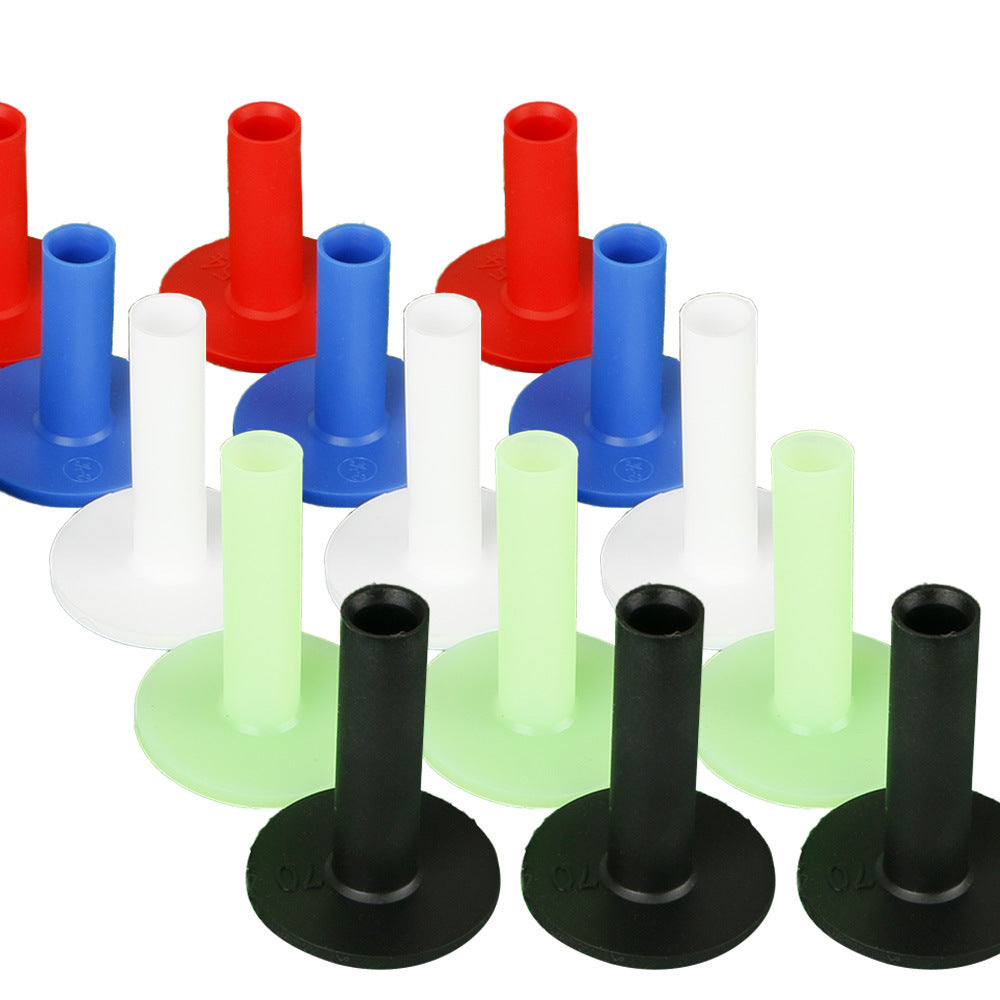 Golf Rubber Tee Driving Mat Tees Multi-Color Multi-Size