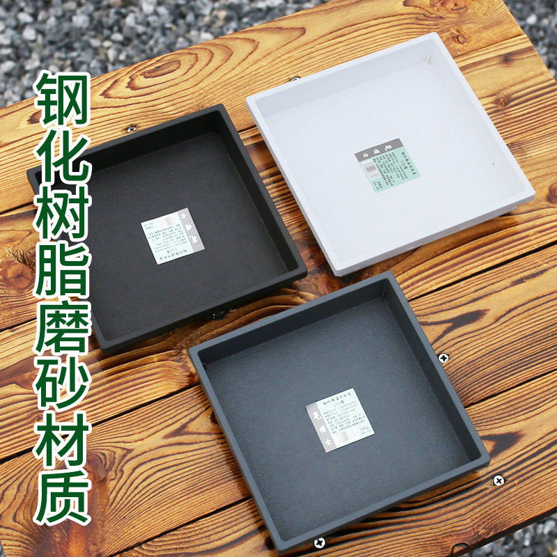 Flower Pot Saucer Square Deepened Thickened PP Resin Water Catch Tray