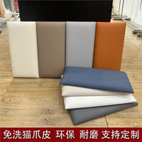 Cat Claw Pattern Soft Pack Headboard Wall Panel Tatami Anti-collision Waterproof Washable Thickened Fabric Soundproof Backrest