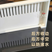 Acrylic Aquarium Filter Overflow Plate for Bottom Filter Stream Tanks, Anti-Sand Cover