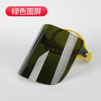 Transparent Protective Welding Face Shield Anti-Splash Oil Fume Mask Industrial Grade Full Face Protection
