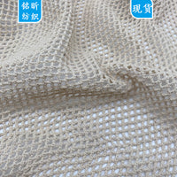 Cotton Mesh Fabric for Shopping Bags and Storage Pouches