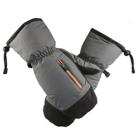 Men's Winter Ski Gloves, Thermal Lined Waterproof Snowboarding & Motorcycle Gloves
