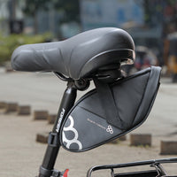 Bicycle Saddle Bag, Waterproof Road Bike Under Seat Pack, Mountain Bike Tail Pouch for Tools and Gear, Lightweight and Portable