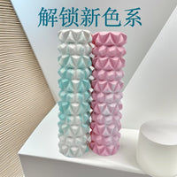 30cm Diamond Camouflage EVA Foam Roller for Yoga and Pilates, Beginner-Friendly Muscle Massage Roller