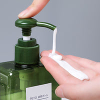 Travel Dispenser Bottle Set for Shampoo, Lotion, and Hand Sanitizer - Portable Press-Type Empty Bottles