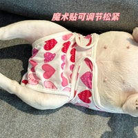 Pet Dog Cat Cotton Physiological Pants with Suspenders for Menstrual Period Anti-Harassment